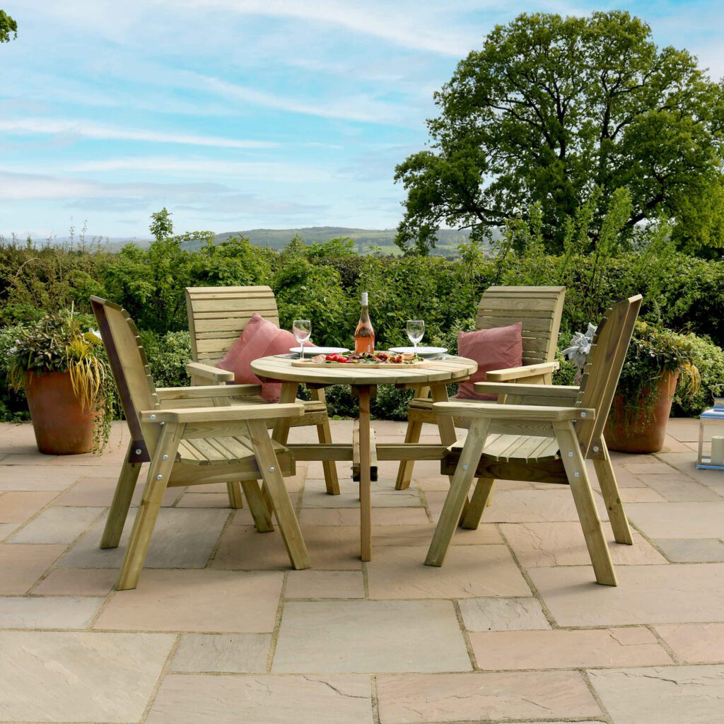Freya Round Dining Set 5027003008890